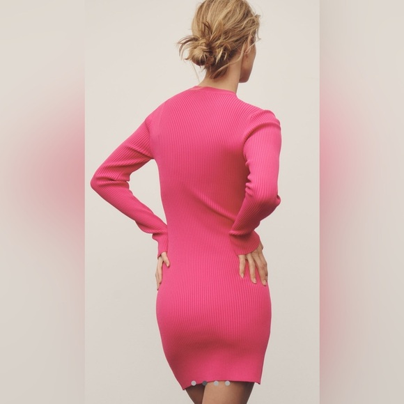 Good American Virgo Rib Mini Dress - Picture 2 of 5